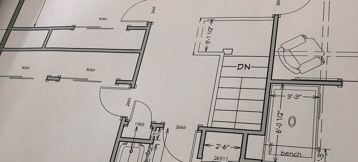 new pluming construction blueprints