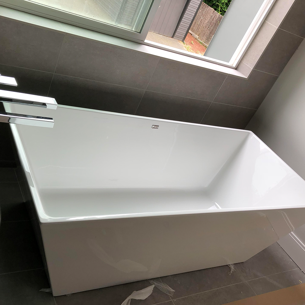 new bathtub installation