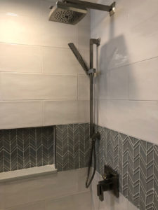 custom shower remodel